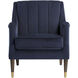 Patrice Abbington Navy Lounge Chair